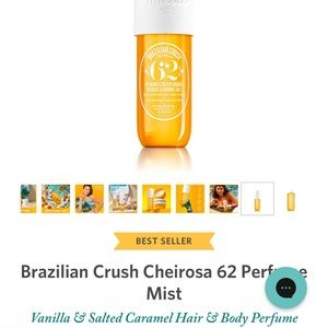 Brazilian Crush Cheirosa 62 Perfume Mist 90ml.